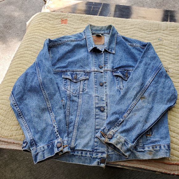 Levi Strauss Mens Denim Jean Jacket